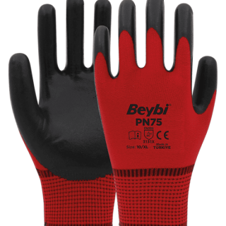 beybi kırmızı eldiven